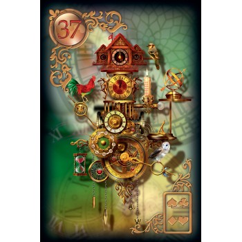 Kosmetinis defektas Gilded Reverie Lenormand kortos US Games Systems
